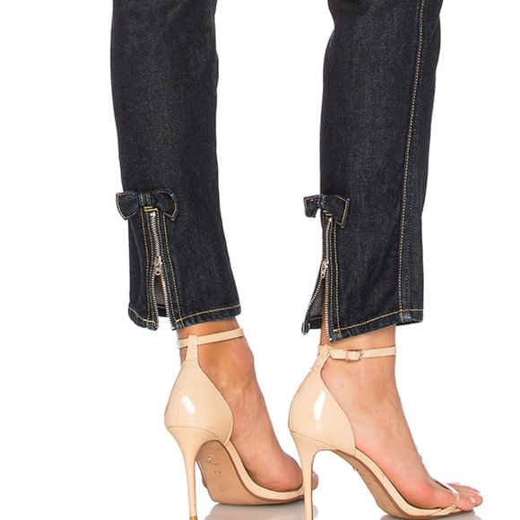 NWT AMO Bow Jeans in Soft Raw - Picture 7 of 7